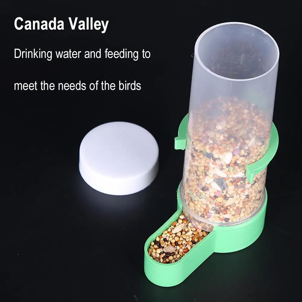 【Ready Stock】Bird Feeder Water Drinker Automatic Drinking Fountain Cage Bottle Supplies Drinking Bird Bowls