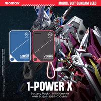 Gambar Momax Gundam Series Powerbank 1-Power X CCC PD 20W 3in1 for iPhone 16 15 Build in Type C - Justice Red dari Momax Indonesia Kota Administrasi Jakarta Barat 5 Tokopedia