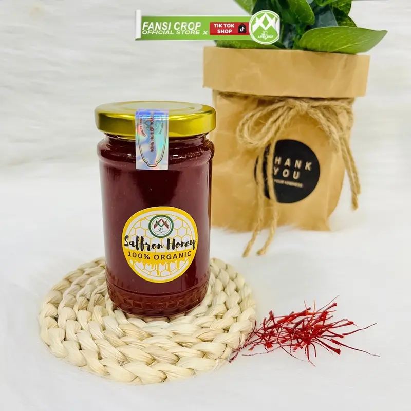 Saffron ngâm mật ong Fansi nguyên chất chính hãng thượng hạng, lọ 100ml 7