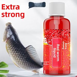 Thuốc câu cá, dung dịch ruồi đỏ, 60ml, cho cá chép nhân tạo, cá chép, cá rô đồng, cá diếc, cá vược và cá tầm. Phụ gia cho cá chép, thích hợp cho mùa đông