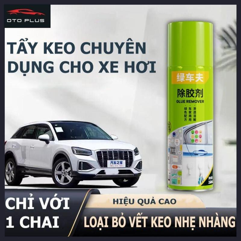  Bình Xịt Tẩy Keo Đa Năng Vệ Sinh Keo Dính Băng Keo Hai Mặt Trên Tường Trên Xe Dung Tích 268ml Làm Sạch 