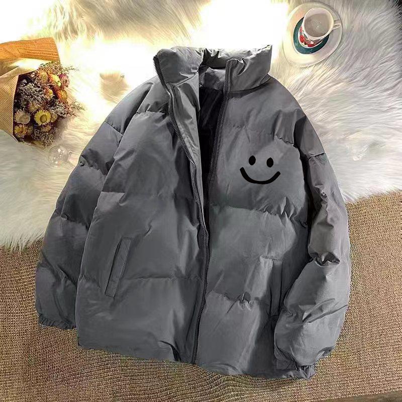 Áo khoác cotton chống gió cho nam và nữ, áo khoác đệm rộng, phong cách Mỹ mới, đường phố cao cấp, Thương Hiệu Thời Trang , mùa đông 1