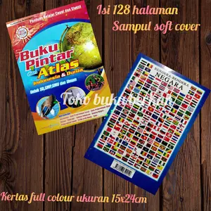 buku pintar atlas indonesia dan dunia 16x24cm