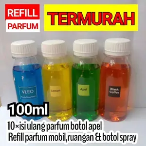 ISI ULANG REFILL PENGHARUM RUANGAN DAN PEWANGI MOBIL VLEO 100ML Tahan Lama Parfum
