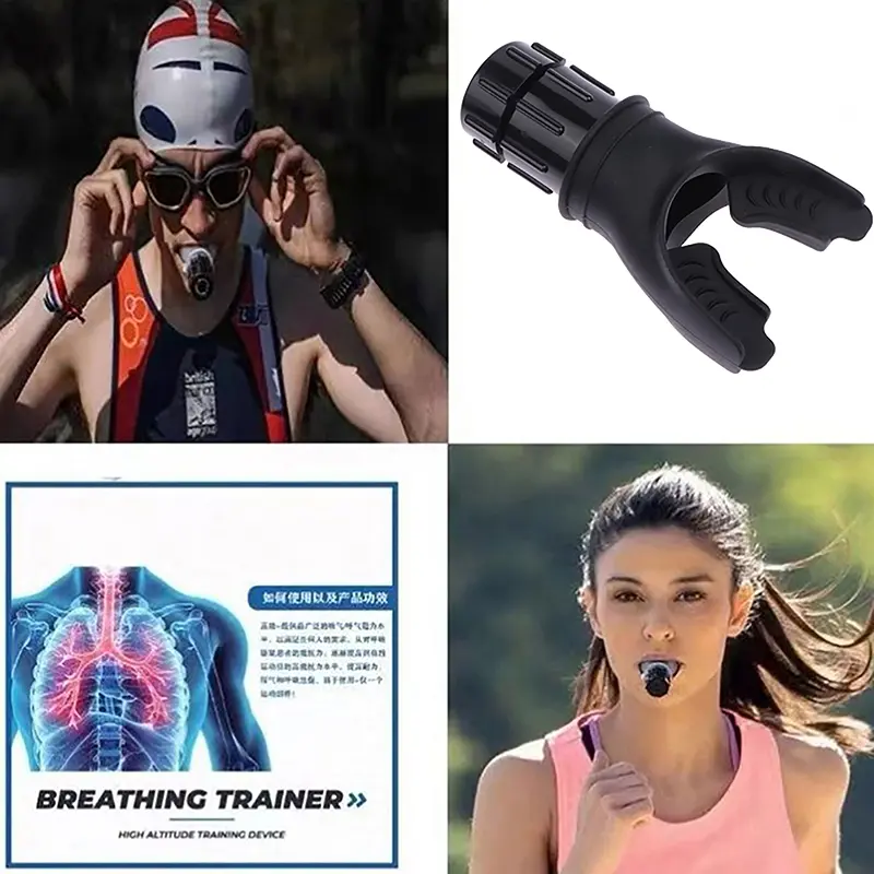 Dụng Cụ Tập Phổi, Dụng Cụ Tập Phổi Hô Hấp, Thiết Bị Tập Thể Dục, Chất Liệu Silicon Hô Hấp, Thích Hợp Để Tập Luyện Cao Độ, Dụng Cụ Tập Thể Dục Hô Hấp Ngoài Trời 2