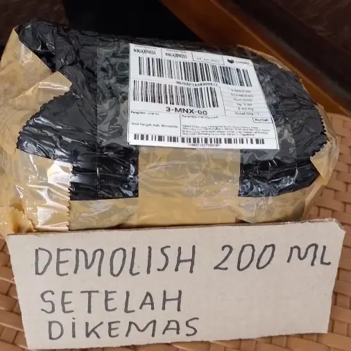 INSEKTISIDA DEMOLISH 18 EC 200 ML ABAMEKTIN + BONUS KAOS 3
