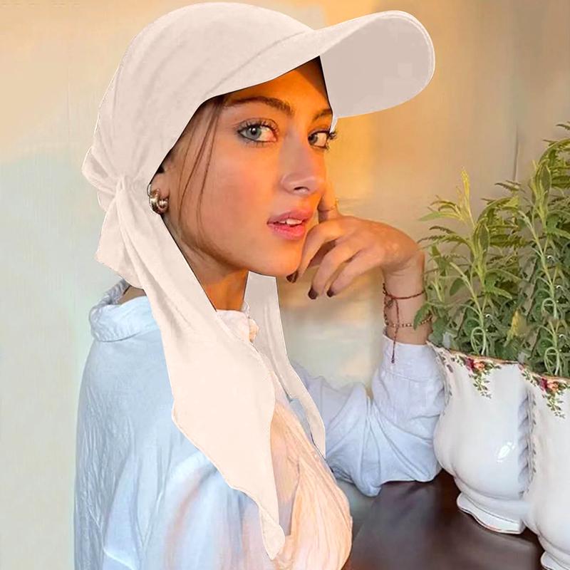 Product Introduction of Women's Cap Solid Color Headscarf Muslim Multicolor Hijab Baseball Cap Classic Turban Hat Fashion Women Outdoor Islamic Instant Hijabs Caps Sun Hats 22