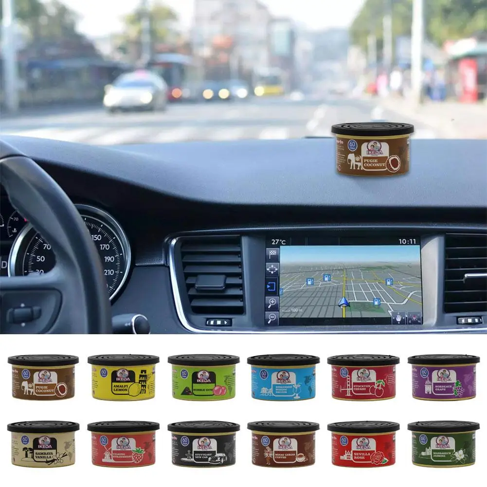 1 Pc Car Air Freshener Bubble Gum Scent Organic Cans Odor Eliminator Essential Long-Lasting,Strong Fragrance For Home Closet