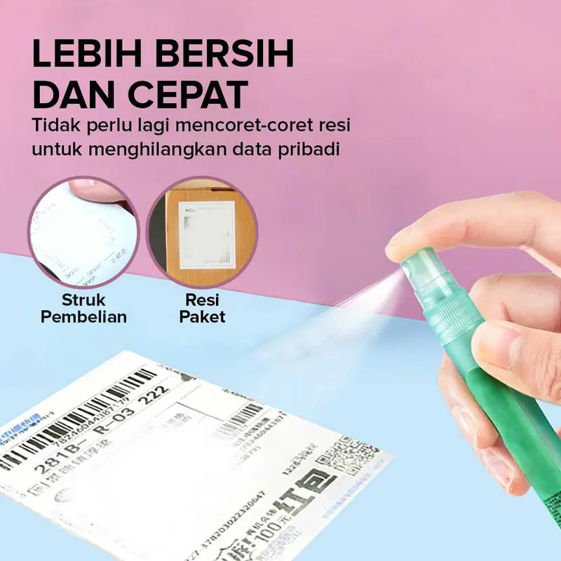 MLJIE Refill Cairan Penghapus Resi Tinta Thermal Paper Correction 10ml - N10 2