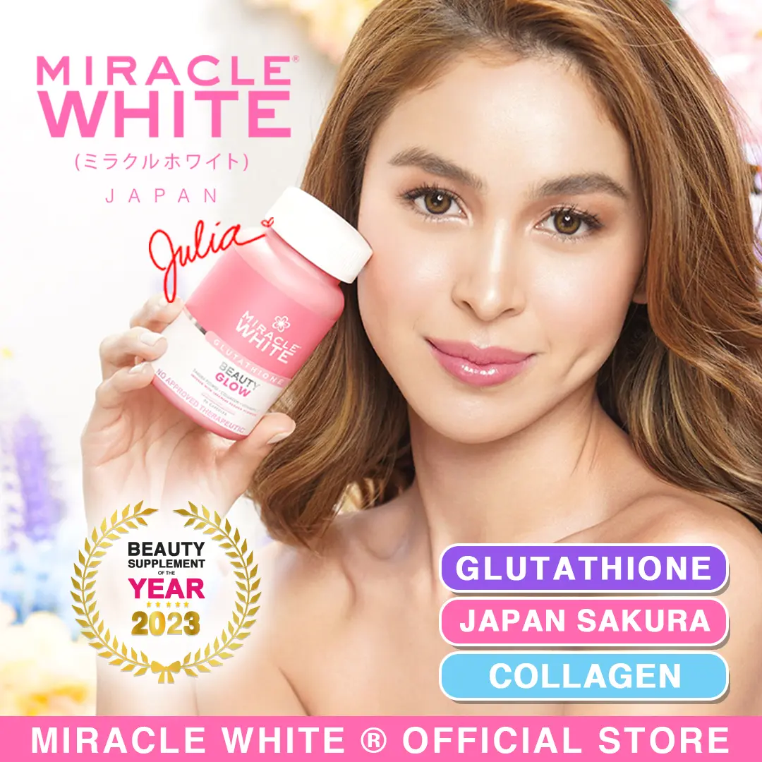 MIRACLE WHITE Japanese Glutathione Sakura Capsules 500mg Gluta -700mcg Sakura Whitening -Most Effective- Best Glutathione Doctor MIRACLE WHITE Japanese Glutathione Sakura Capsules 500mg Gluta -700mcg Sakura Whitening -Most Effective- Best Glutathione Doctor