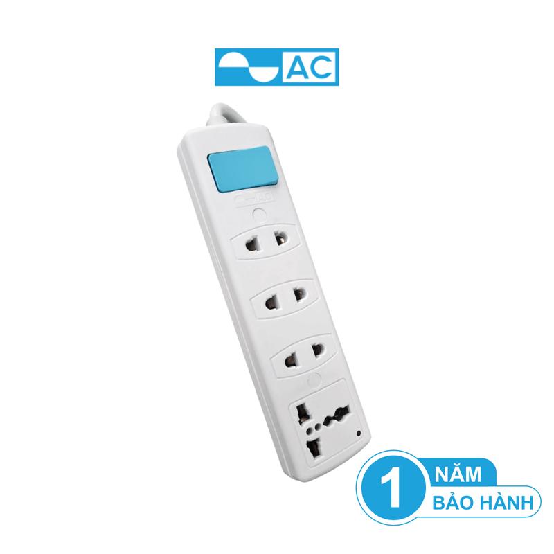 Ổ cắm điện AC AES011323 công suất lớn 2500W chịu tải cao, dây cáp dài 3m 0