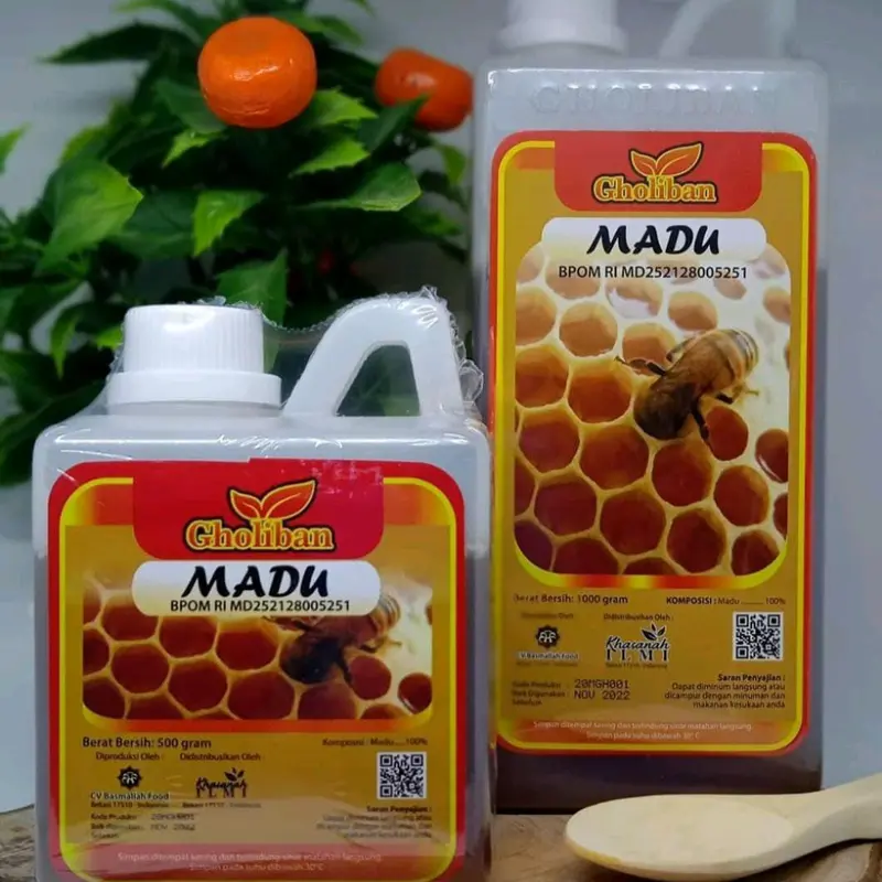 Madu Multiflora Gholiban BPOM Original Produk Terlaris hutan 4