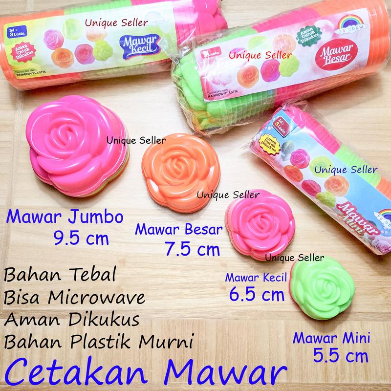 [Isi36] Cetakan Kue Mawar Plastik Mini Kecil Besar / Cetakan Kue Putu Ayu Puding Pudding Jelly Jelli Jely Jeli Agar Ager Agar2 Ager2 Mawar Bunga Mawar Mini Kecil Besar / Cetakan Kue Putu Ayu Bolu Puding Jelly Agar Ager Mawar Mini Kecil Besar 0