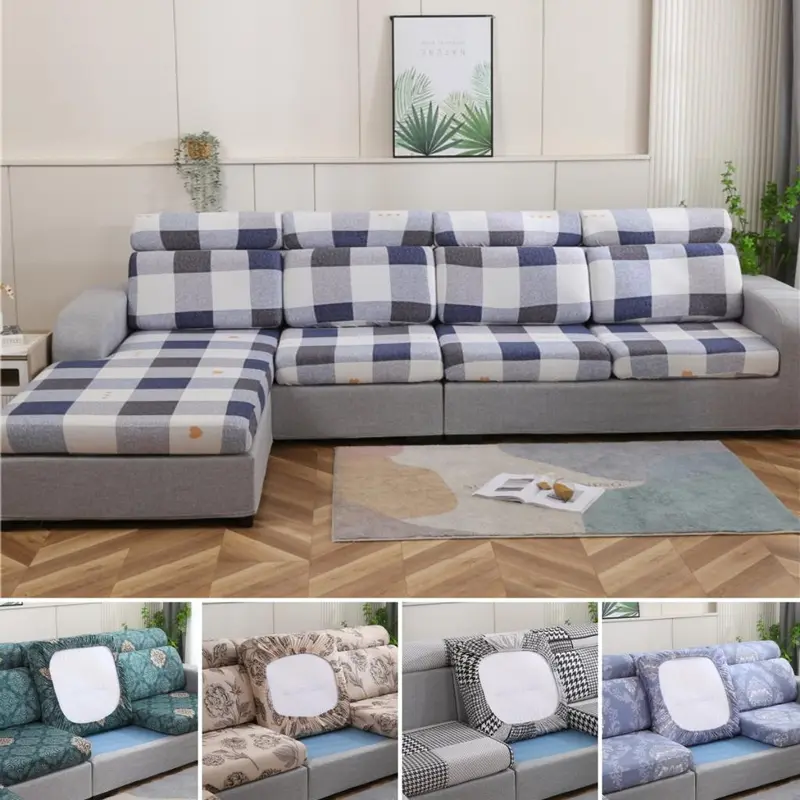 Bọc Ghế Sofa, Co Giãn, Chống Bụi, Thích Hợp Cho Ghế Sofa 1 / 2 / 3 / 4 Chỗ Ngồi, Bảo Vệ Đồ Nội Thất, Chống Bụi, Bọc Trượt, Làm Bằng Vải Thun, Bọc Đi Văng, Thích Hợp Cho Phòng Khách 0