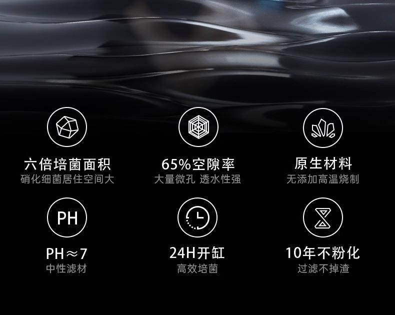 Product Introduction of Fish Tank Special Filter Nitrified Bacteria Aquarium Nano Bacteria House Fish Farming Bacterium Cultivation Filter Material Filter Universal 1