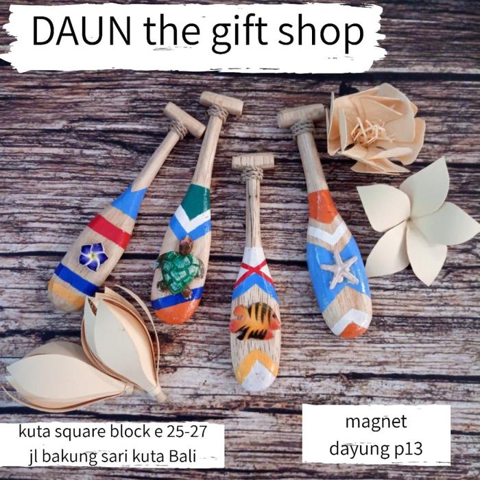 Gambar MAGNET DAYUNG P13 TEMPELAN KULKAS MAGNET KULKAS dari Daun The Gift Shop Kab. Badung Tokopedia
