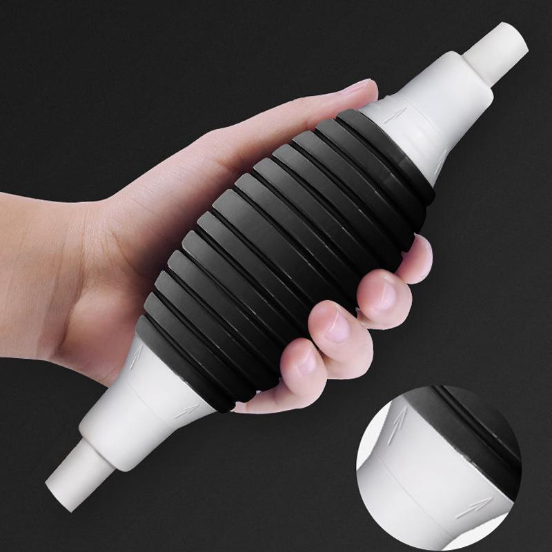 Car Manual Oil Tank Suction Pipe, 1 Set Oil Pump Pipe, Aquarium Fish Tank Siphon Change Pipe, Manual Cleaning Tool, Thickened and Lengthened Water Pump 4