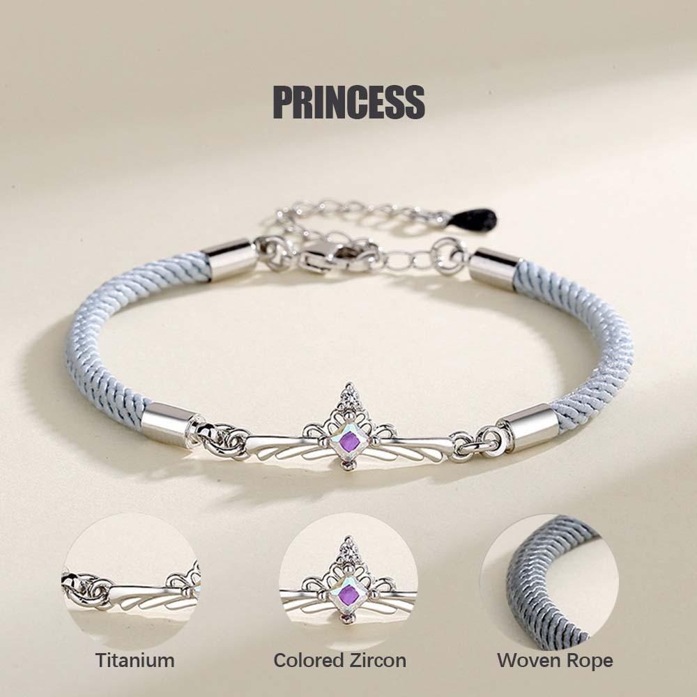 Gelang Couple Pasangan-princess and knight gelang fashion gelang gelang