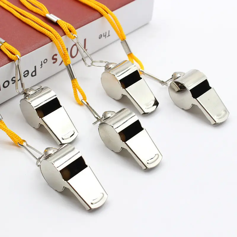 1 miếng thép không gỉ với dây buộc còi đồ chơi trẻ em