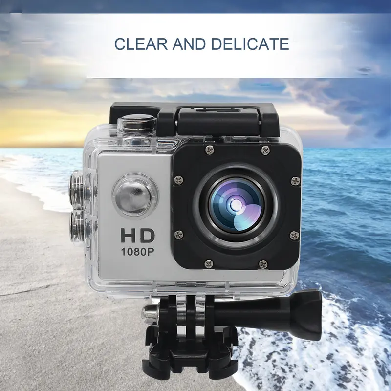 Deaohusn-Camera Độ Rõ Nét Cao, Đa Chức Năng, 2.0 Inch, Máy Quay Video Dưới Nước, Không Thấm Nước, Dành Cho Thể Thao 0