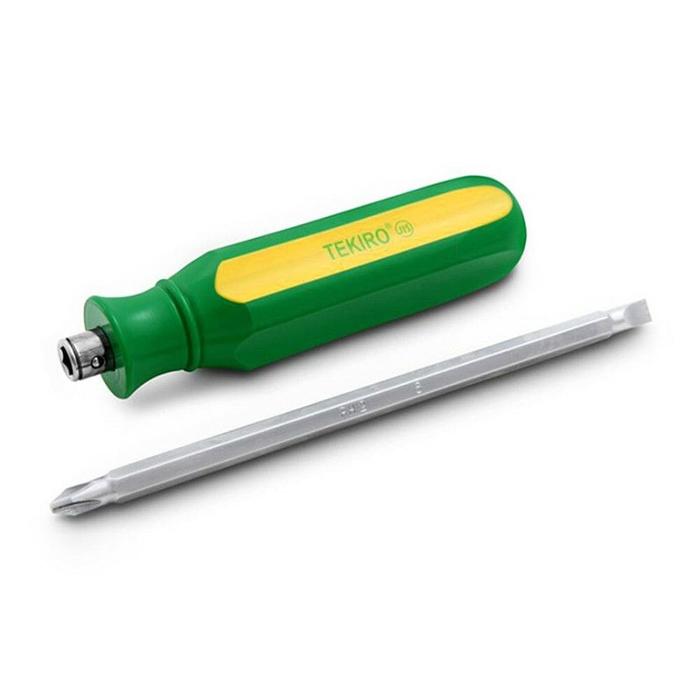 Gambar TEKIRO Two Ways Screwdriver (Obeng Dua Arah) SD-TW0849 dari Drill&Co Kota Administrasi Jakarta Barat Tokopedia