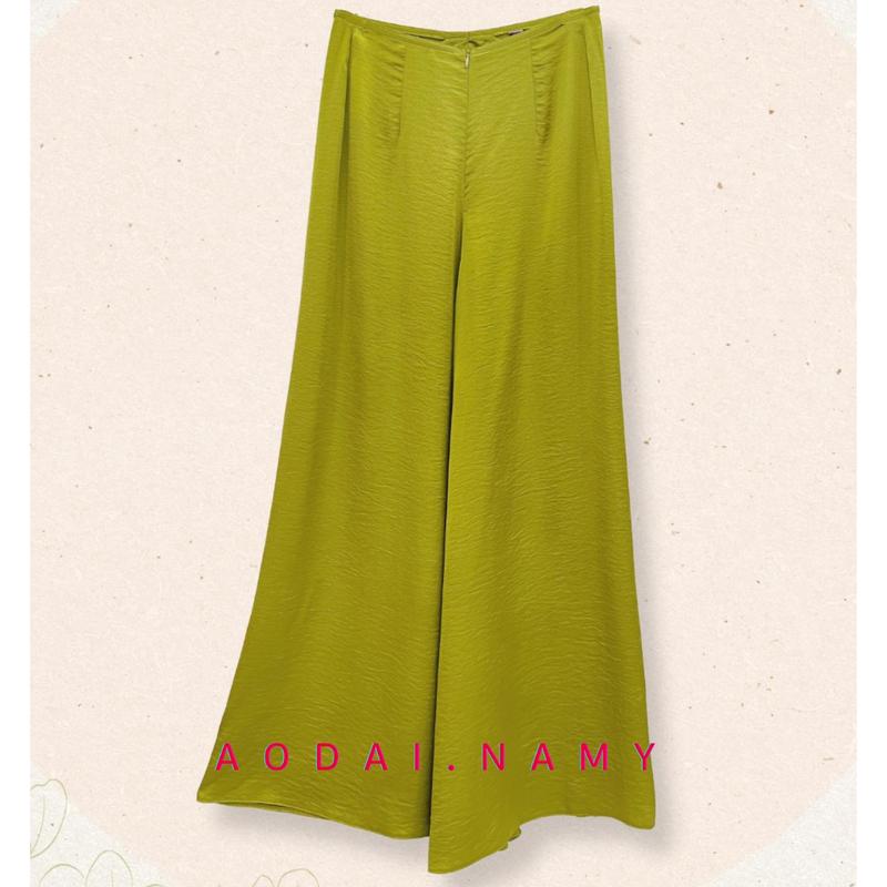 Quần Áo Dài Cách Tân May Sẵn NAMY Lụa Tây Thi Mềm Mịn Thoáng Mát Đủ Màu Size XS Đến 2XL AD1033 3