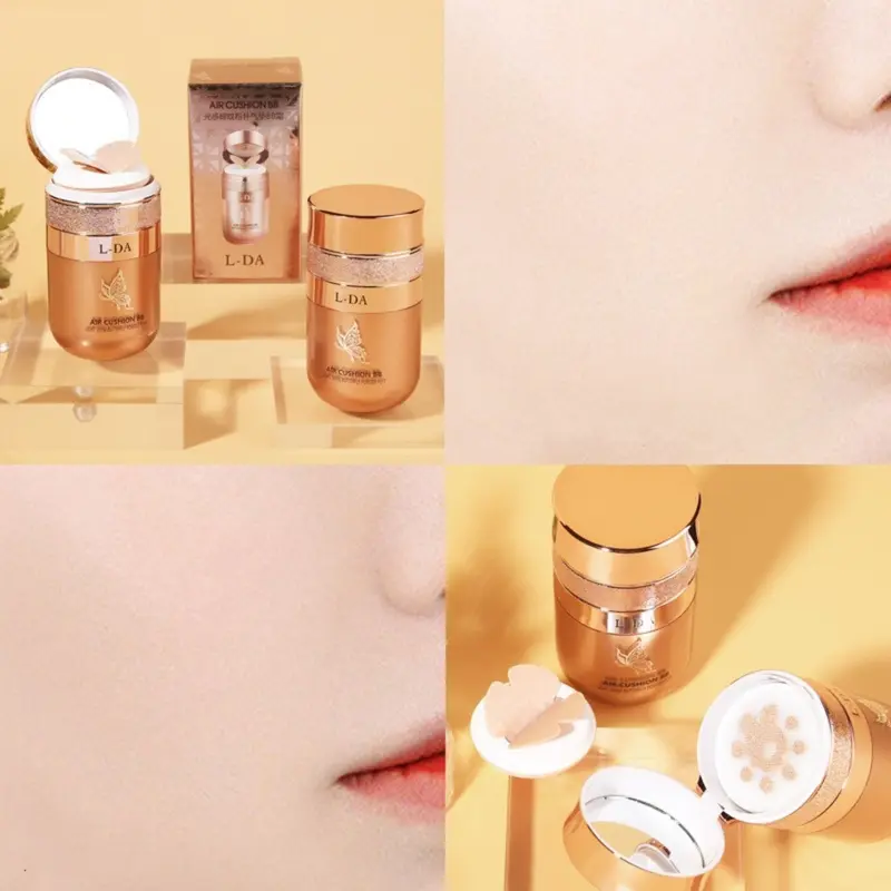 Phấn Nước Kiềm Dầu Air Cushion BB L-DA Dưỡng Ẩm Tạo Lớp Trang Điểm Mịn Màng - KIWI WIN Cosmetic Mỹ Phẩm Nữ 3