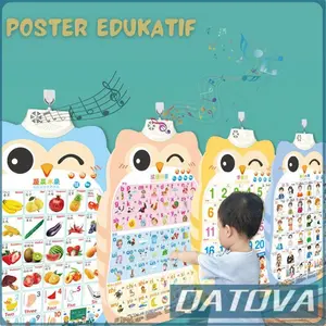 POSTER EDUKASI SUARA / POSTER EDUKASI DINDING BUNYI / POSTER GANTUNG UNTUK EDUKATIF / POSTER BELAJAR ANAK
