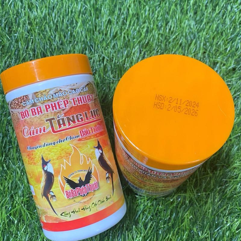 combo 2 lọ cám tăng lực bộ 3 phép thuật cho chim chào mào