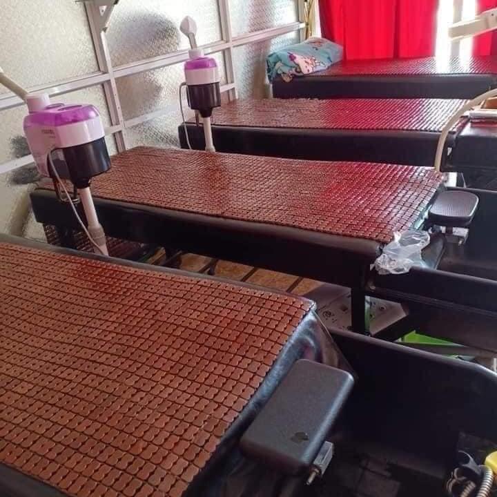 Chiếu trúc giường gội đầu spa - salon tóc loại 1 Làm mát Thoáng khí Thoáng khí
