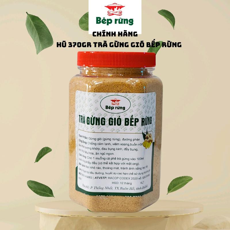 Trà Gừng Gió Bếp Rừng - Hũ 370gram