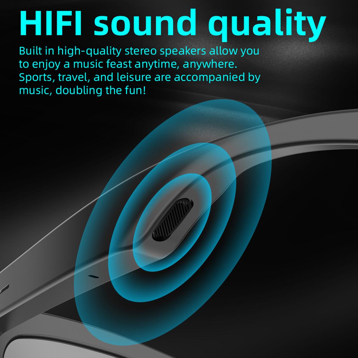 2025 Fashionable Smart Glasses Bluetooth Headphones Wireless Music Control Call Earphones for Men Women Outdoor Christmas Gifts - Image 3