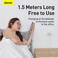 Gambar Baseus Kabel Data Simple Wisdom isi 2 PCS USB A to Lightning 2.4A 1.5M Ip 5 5S 6 7 8 Plus Ori Cable Original 1.5 Meter dari Pampam Shop Kab. Tangerang 5 Tokopedia