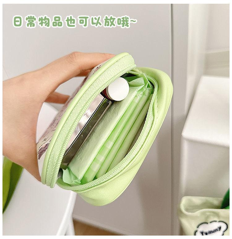 Product Introduction of Túi Đựng Đồ, Túi Đựng Tấm Bông Vệ Sinh, Thiết Kế Dễ Thương, Cầm Tay, Dung Tích Nhỏ Và Lớn, Thích Hợp Cho Học Sinh, Không Thấm Nước, Lý Tưởng Cho Tấm Bông Vệ Sinh 5