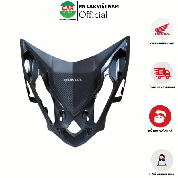 Ốp mặt nạ trước HONDA WINNER V1 năm 2016-2017-2018 màu Đen nhám. 64300K56V00ZB Phụ Kiện Phụ Tùng