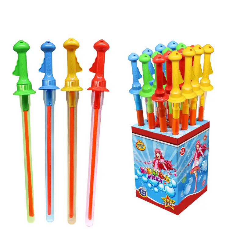 46CM Western Bubble Sword Big Bubble Cartoon Bubble Wand Summer Bubble Blowing Toy Park Stall Toy Wholesale