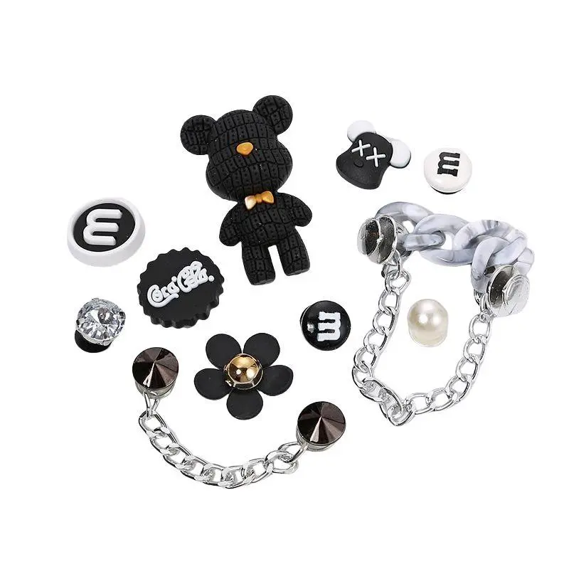 DIY aksesoris sandal/aksesoris sandal karakter, stiker karakter, desain hiasan fashion, beli aksesoris dan dapatkan sepatu gratis 8