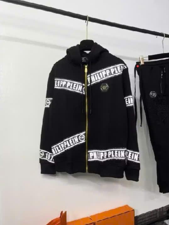 Product Introduction of Áo khoác nỉ nam nữ phi lipp plein khóa zip đính kim tuyến hình đầu lâu sang trọng - Menswear - Jacket 36