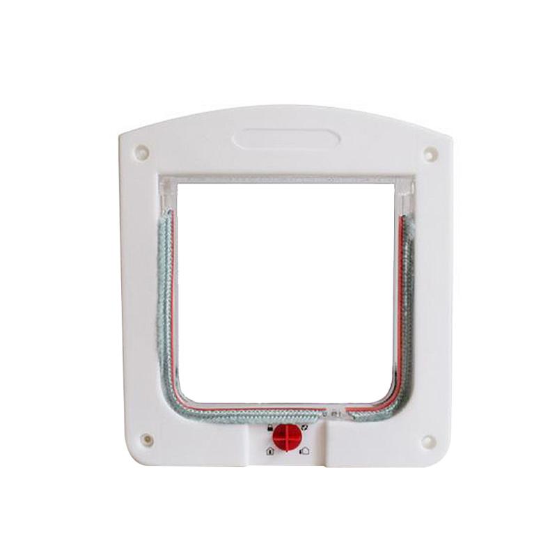 Product Introduction of Controllable Pet Entry and Exit Window Cat Door Cat Safe Hole Window Cat Door Pet Supplies 4