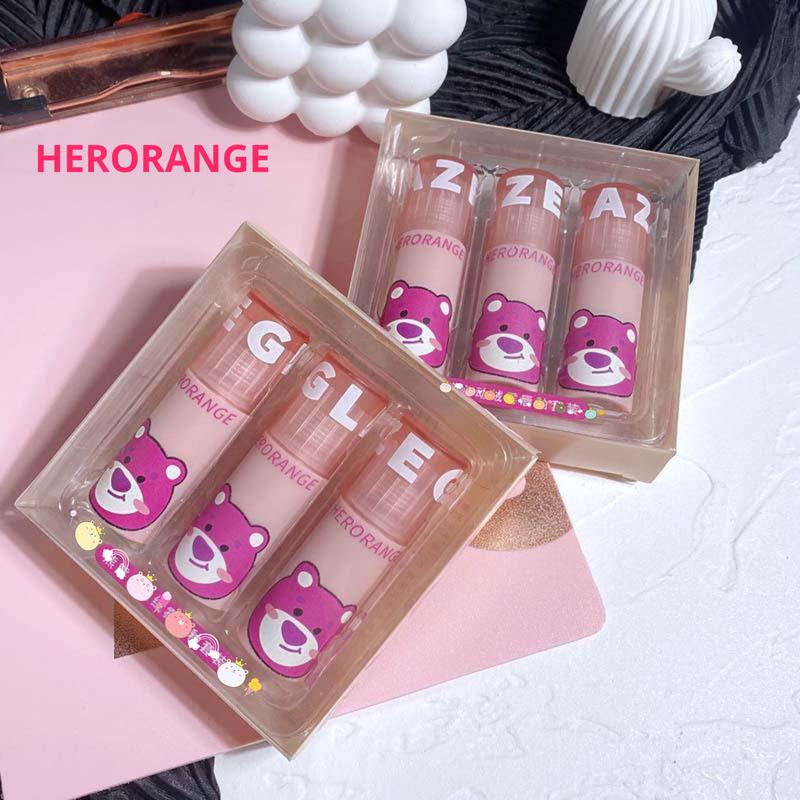 Son Lì Herorange Chống Nước Lâu Trôi Mềm Mịn Như Nhung Phiên Bản Mới Son Môi son dưỡng môi Mỹ Phẩm Cosmetic Trang Điểm Women Nữ