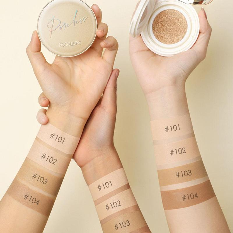 Kem Nền Đệm BB Không Lỗ Chân Lông, Focallure, Không Thấm Nước, Che Phủ Hoàn Toàn, Lớp Hoàn Thiện Lì Lâu Trôi, Mềm Mại, D9E7 7