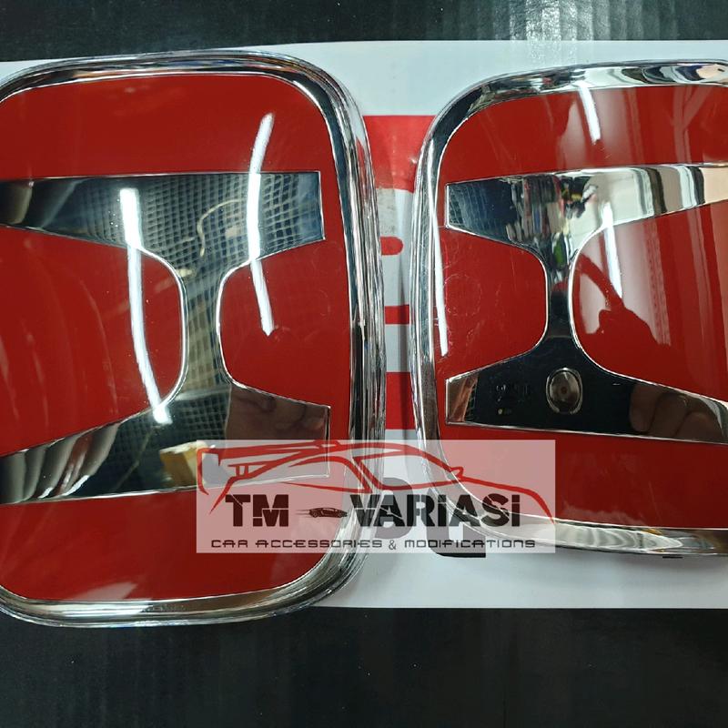 Logo Emblem Honda Merah ORI Khusus Mobil Satuan 1