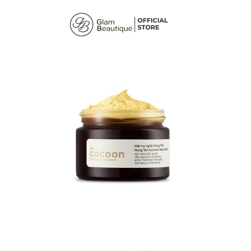 Cocoon Mặt Nạ Nghệ Hưng Yên Giúp Da Rạng Rỡ Mịn Màng 30ml Glam Beautique