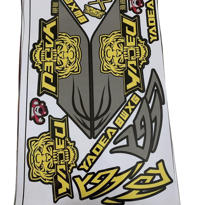 Tem hổ yadea chuẩn trung dán xe điện Xmen loại đẹp bao 1 năm không bong Nhãn Dán