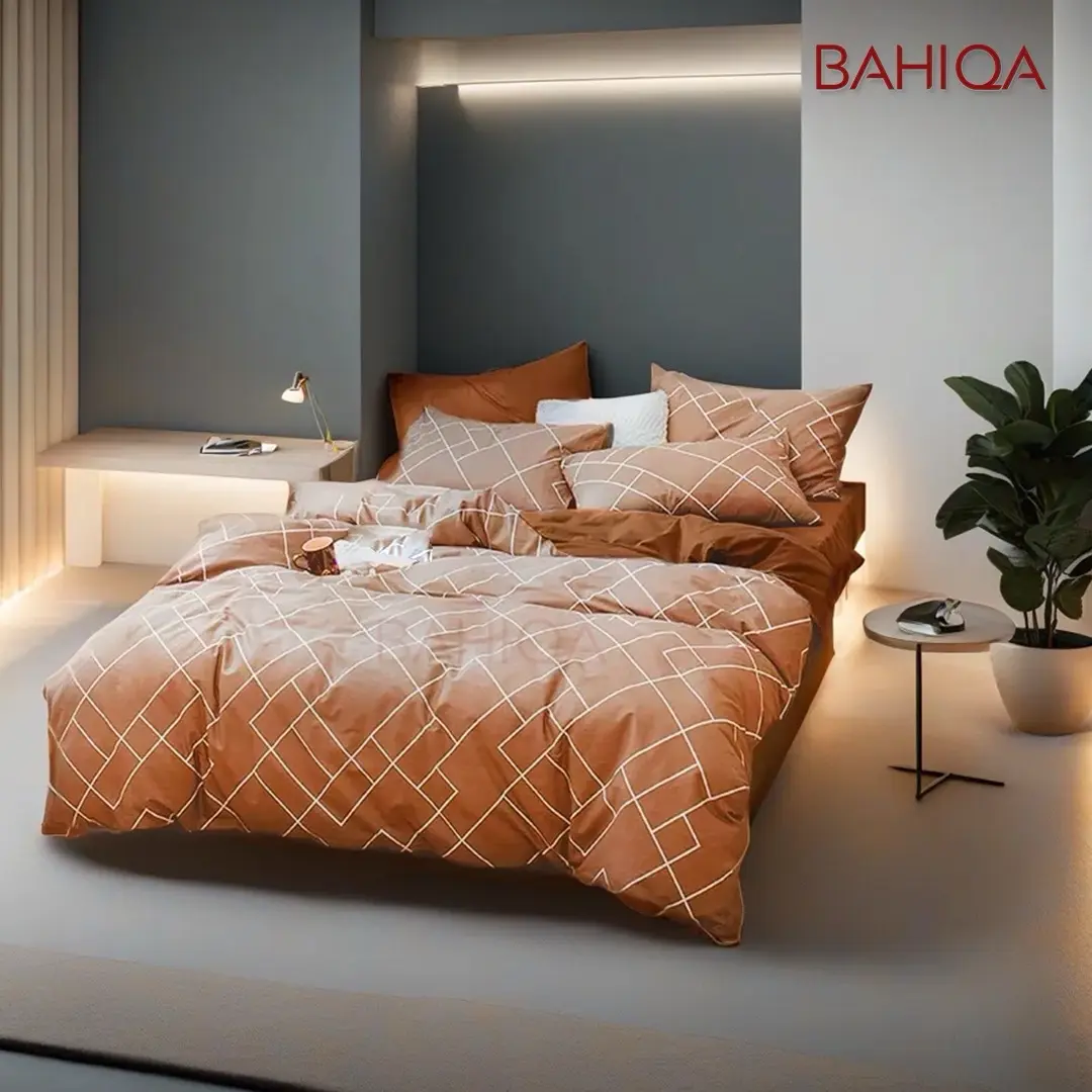 Sprei Set 160 x 200 | Seprei Queen Size Lembut Aesthetic Sprei Sarung Bantal Guling