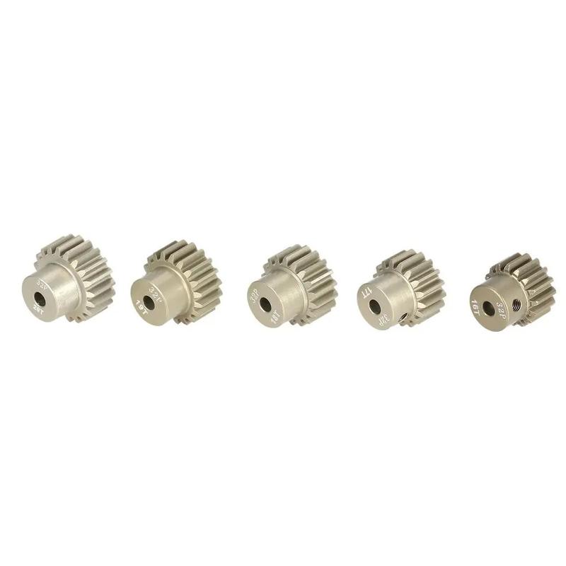 Product Introduction of SCICES Surpass-hobby 32DP Aluminum Teeth 12T-20T Motor Gear Set RC1/10 Car Model Accessories 3