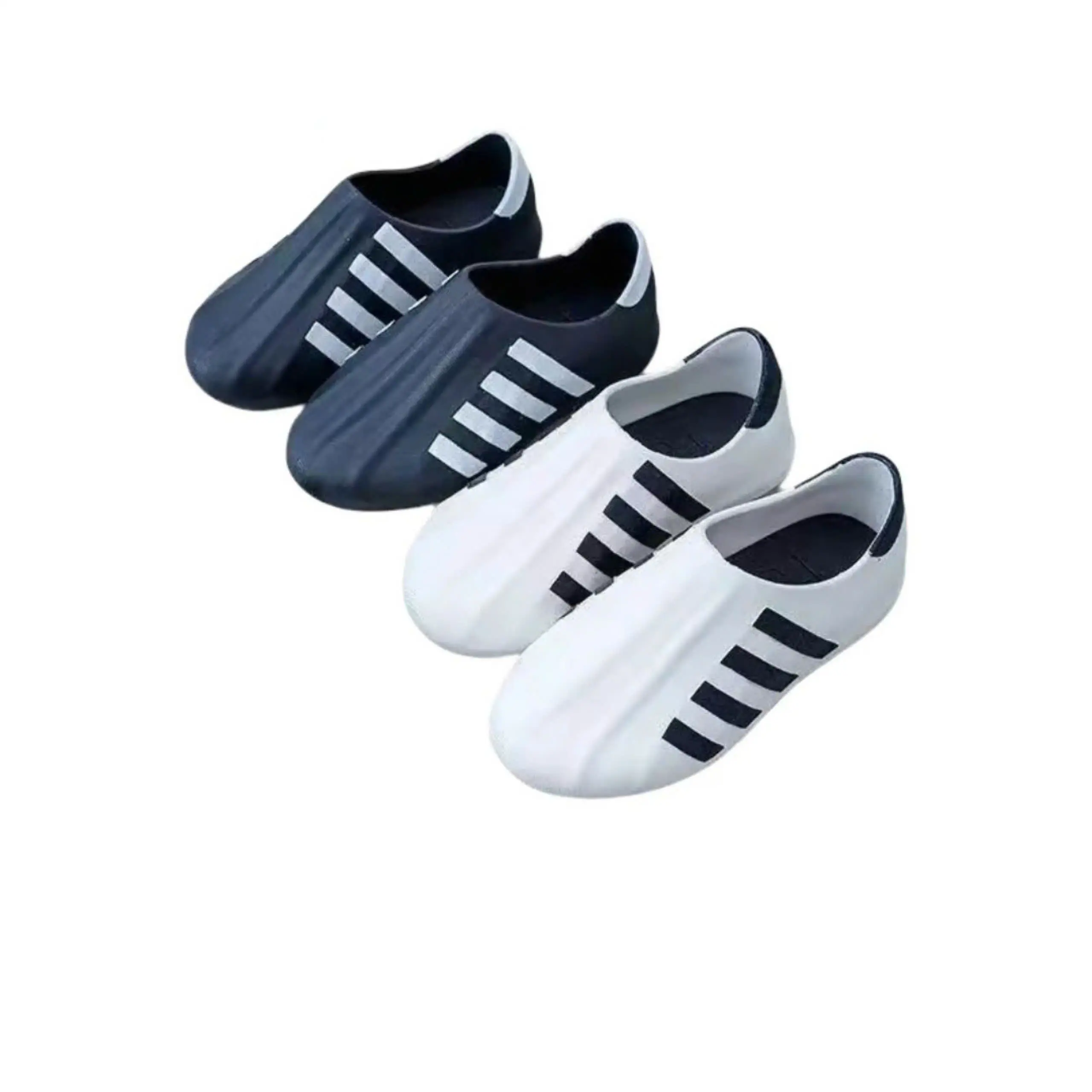 [Full Box] Giày Sneaker 3 Sọc Thể Thao Cao Su Đúc Nguyên Khối Nhẹ Êm Mềm Đủ Size Nam Nữ 36-43  sục