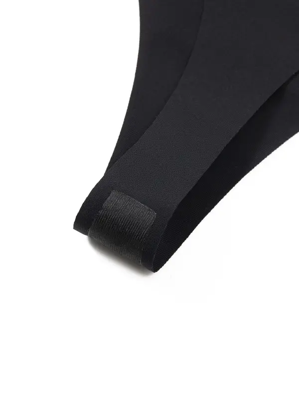 Women's 5pcs Solid Drop Waist Thong, Casual Comfortable Breathable Panty for Daily Wear, Ladies Underwear for All Seasons 5
