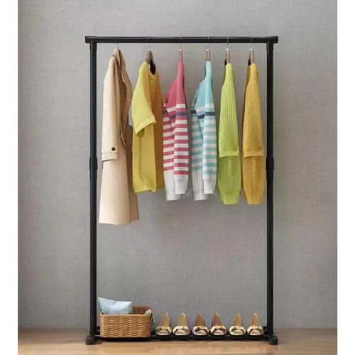 MURAH BANGET! ASTER SINGLE POLE / DAISY DOUBLE POLE / SINGLE DAN DOUBLE  STAND HANGER / GANTUNGAN BAJU / GANTUNGAN SERBAGUNA Merk Shenar
