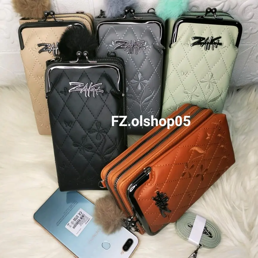 DOMPET BEHEL HP SLEMPANG / DOMPET HP WANITA PREMIUM